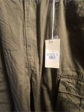 MNML Olive Green Utility Capris